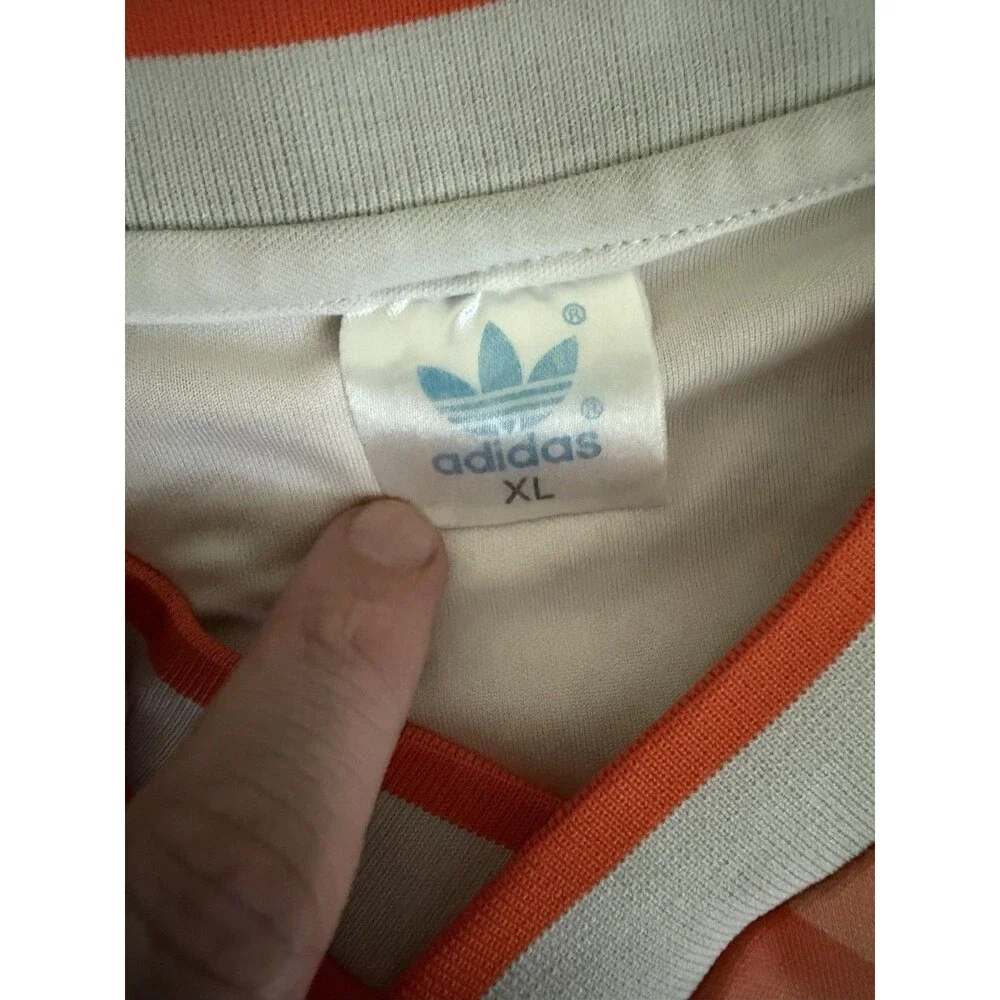 Vintage Adidas Netherlands Holland KNVB 1988 Retro Soccer Jersey Orange XL Shirt